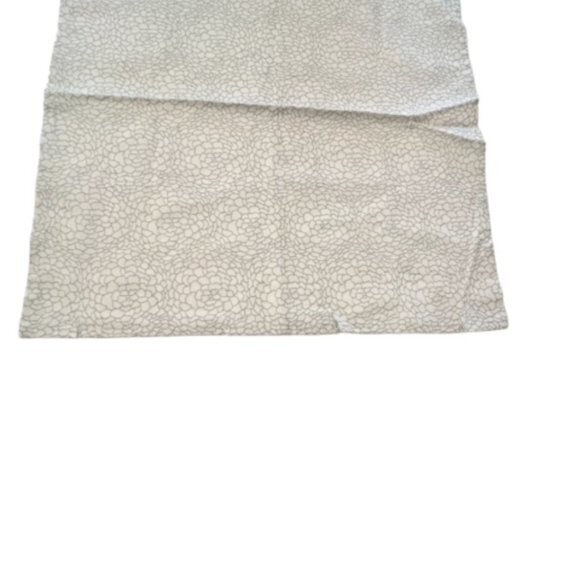 Calvin Klein Cotton Napkins Silver Floral 20" Square Set of 3 COTTAGECORE Preppy - Picture 7 of 11